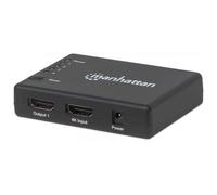 Manhattan Splitter HDMI 4K UHD 3D con LED 4 vie