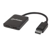 Manhattan 207768 ripartitore video DisplayPort 2x DisplayPort ( 207768 )