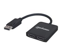 MANHATTAN 152716 - Adattatore DisplayPort, connettore DP su 2 prese HDMI