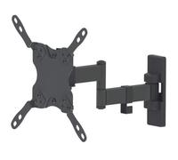 Manhattan Supporto a muro TV 461405 Universale orientabile 3 snodi 13-42'' VESA 200x200 Nero 20 kg