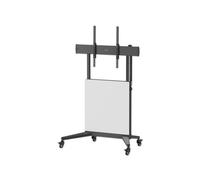 Manhattan Supporto a Pavimento Mobile per TV 50-100'' con Regolazione Altezza e