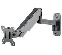 MANHATTAN 461610 - Supporto a parete per 1 monitor, 17'' - 32'', molla a gas, giunto