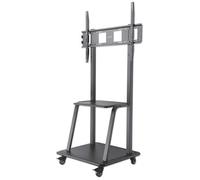 Manhattan 461665 supporto da tavolo per Tv a schermo piatto 2,54 m (100") Nero Pavimento