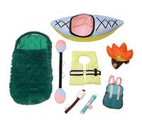 Manhattan Toy Collection Happy Camper-Set da Gioco per Bambole Stella da Campeggio da 30,48 cm e 38,1 cm, Multicolore, 161020