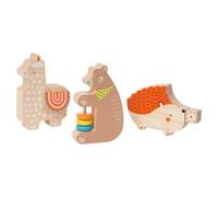 Manhattan Toy Musical Forest Trio - Set di 3 giocattoli in legno per bambini con