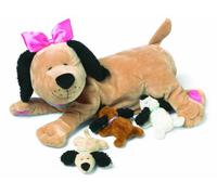 Manhattan Toy - Peluche, Cane con i Suoi Cuccioli