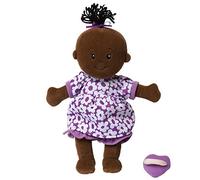 Manhattan Toy Wee Baby Stella 317460 - Bambola morbida, 30,48 cm, colore: Marrone/Nero/Viola/Bianco