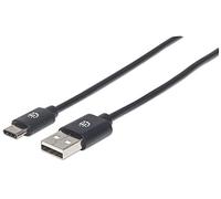 MANHATTAN USB 2.0 Typ C-Kabel C-Stecker/A-Stecker ACC NUOVO