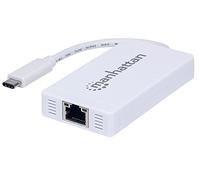 MANHATTAN USB TYP C AUF 3-PORT HUB MIT GIGABIT