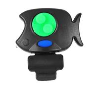 manhegari Allarme chiave per pesca - Rilevatore elettronico di tocco con allarme acustico e luminoso, attrezzatura di allarme intelligente per pescatori principianti ed esperti - ideale per padre