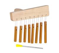 manhegari CHIMES STRUMENT, CHIMES PERCUSSIONI - 8 toni CHIME con knock stick | Arredamento musicale, accessori di meditazione, strumenti di guarigione del suono per la gestione della classe scolastica