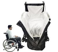 manhegari Coperta per le ginocchia in sedia a rotelle - Rivestimento in pile impermeabile inferiore del corpo sdraiato,Coperta per sedia a rotelle,Per donne uomini anziani adulti padre madre nonno