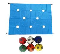manhegari Hole Tarp Team Building Game - Giochi Divertenti per Rafforzare il Team sul Lavoro,Attività Sportive di Gruppo per Adolescenti Adulti e Famiglie