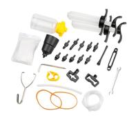 manhegari Kit di Spurgo Idraulico per Freni Bici | Kit Di Spurgo Freni Idraulici | Corpo In Alluminio Anti-Perdite Per Bici Sportive E Città - Set Portatile Per Manutenzione Guida