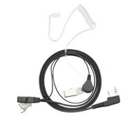 manhegari Microfono Con Tubo Acustico Auricolare | Cuffia Auricolare con Tubo Acustico Discreto Trasparente - Versatili Ergonomici per Cuffie con Microfono per Adolescenti, Appassionati, Amici,
