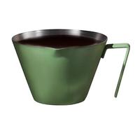 manhegari - Misurino, per shot, tazze in acciaio con manico |, per caffè per Cafe Hotel Home, posacenere per salsa