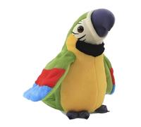 manhegari Peluche | Giocattolo Con Cinguettio Che Sbattono E Musica - Animale Interattivo Elettronico per Intrattenimento Bambini Decorazione Scrivania Display