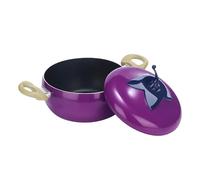 manhegari Per salse con coperchio | Per - e salse di frutta, stufato con coperchio | Per fornelli a induzione e piani cottura, cottura a zuppa di latte, spaghetti, arrosti, cuocere a fuoco lento