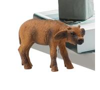 manhegari Personaggi di bestiame in miniatura, modelli di bestiame | Figure di Boro - Fattoria giocattolo animale, torte fresche ed esposizioni per famiglia, amici, bambini, ragazze