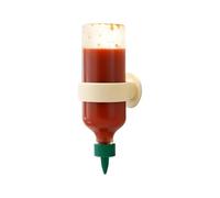 manhegari Portabottiglia Per Salse Da Parete - Distributore di Aceto da Parete,Supporto Per Condimenti Da Cucina | Per Cucina Casa Condimento Insalata BBQ Piastra Cottura Aceto Soia Sciroppo Ketchup
