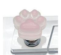 manhegari Pustore sul pulsante del WC, Supporto pulsante di caccia del WC - Pulsante superiore luminoso, da bagno Cat Claw per le donne manicure