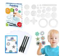 manhegari Righello della curva per la fabbricazione di modelli, modelli di disegno in | 28x strumento di disegno geometrico dei leader - Modelli di pittura della cancelleria di cancelleria del disegno