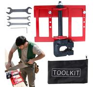 manhegari Segheria a catena | Accessorio per motosega in acciaio per legno - Guida verticale in acciaio per uso in officina di falegnameria e lavorazione del legno di gruma