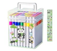 manhegari Set di pennarelli | Matite da colorare impermeabili per bambini, impermeabili, resistenti allo sporco, per la scuola, l'asilo, per il viaggio, regali di Pasqua