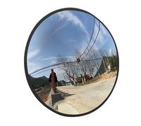 manhegari Specchio da parete convesso - Specchio convesso per da 11,8 pollici - rotondo Fish Eye Mirror per staffa di fissaggio regolabile in camera grandangolare