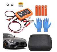 manhegari Tester per iniettori | Pulitore e tester del carburante - Kit di riparazione compatto per la pulizia e il controllo di impianti di iniezione con funzione di rimozione per autoveicoli