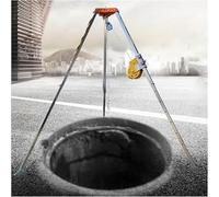 Manhole & Cellar Winch12002600 LBSEntry - Sistema anticaduta con gambe telescopiche da 25 m e staffa per un accesso sicuro