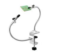Mani che aiutano Toolour Supporto per Saldatore Due Bracci Universali Flessibili Morsetto per Stazione di Saldatura per Arti Fai-da-te Riparazione Elettronica di Fabbricazione di Modelli di PCB…