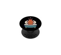 Mani che modellano un vaso sul tornio da vasaio Design Arte PopSockets PopGrip Adesivo