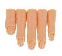 Mani Da Allenamento in Silicone Per La Formazione Sulla Nail Art Gel