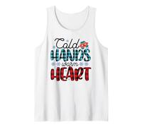 Mani Fredde Cuore Caldo Fuori Inverno nevicata Stagione Amante Canotta