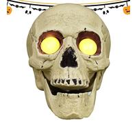 Mani Scheletriche - Luci Da Giardino Di Halloween | Paletti Per Braccio Con Teschio Spettrale | Decorazione Impermeabile Per Percorsi Esterni Con Effetto Sonoro, Ornamento Per Ossa Da Prato, In