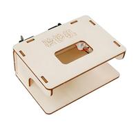 Mani sulla scienza mestiere Set Valuta di Legno Validatore Modello per Bambini Fisica Classe Purpleness Light Money Tester Studente Scienza Progetto