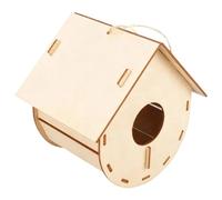 Mani sull'apprendimento della casa degli uccelli Set facile da montare capanno per uccelli in legno forniture artigianali per bambini studenti educazione scienza