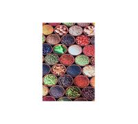 MANI TEXTILE TPS_KITCH_MISIR_50/180 Tappeto, Poliestere, Multicolore, 50 x 180 cm