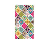 MANI TEXTILE TPS_MULTI_FRO50/120 Tappeto, Poliestere, Multicolore, 50 x 120