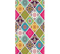 MANI TEXTILE TPS_MULTI_FRO50 Tappeto, Poliestere, Multicolore, 50 x 80
