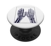 Mani X-ray Tech Scheletro Ossa della mano PopSockets PopGrip Adesivo