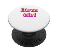 Mania della danza anni '70 Disco Girl PopSockets PopGrip Adesivo