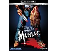 Maniac (4K UHD Blu-ray) Caroline Munro Joe Spinell Hyla Marrow Tom Savini