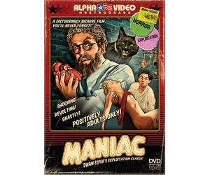 Maniac (DVD) Woods Bill Carpenter Horace Edwards Ted Diller Phyllis Ramsey Thea