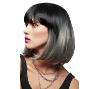 Maniacale Panic Alieno Grigio Ombre Glam Bambola Parrucca Donna Calore Styleable