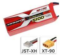 ManiaX Batteria Lipo 3S 11,1V 5100mAh 70C - XT90