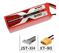 ManiaX Batteria Lipo 6S 22,2V 5100mAh 70C - XT90