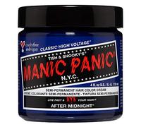 Manic Panic After Midnight Classic Creme, tinta semipermanente blu vegana e cruelty-free per capelli, 118 ml