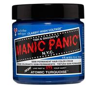 Manic Panic Atomic Turquoise Classic Creme, colorazione semipermanente vegana e cruelty-free per capelli, 118 ml